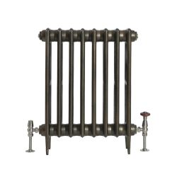 Milano Alice - Cast Iron Radiator - 3 Column - Antique Brass