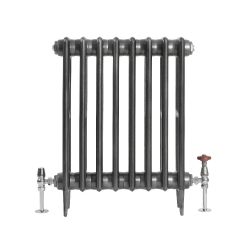 Milano Alice - Cast Iron Radiator - 3 Column - Dark Pewter