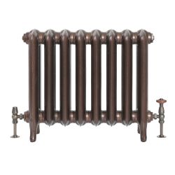 Milano Tamara - Cast Iron Radiator - 2 Column - Antique Copper