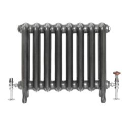 Milano Tamara - Cast Iron Radiator - 2 Column - Dark Pewter
