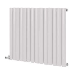 Milano Aruba - Electric Rose Petal Pink Horizontal Designer Radiator - 635mm x 590mm - No Thermostat