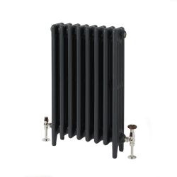 Milano Mercury - Cast Iron Radiator - 4 Column - 960mm Tall - Farrow & Ball Railings Grey