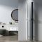 Carisa Otto - Aluminum Electric Single Towel Bar - Choice of Finish