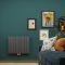 Milano Skye - Anthracite Horizontal Aluminium Designer Radiator (Single Panel) - 600mm Tall - Choice Of Width