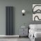 Milano Aruba - Aluminium Vertical Designer Radiator - Double Panel - Everyday Colours