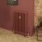 Milano Mercury - Cast Iron Radiator - 3 Column - 860mm Tall - Farrow & Ball Eating Room Red