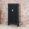 Milano Mercury - Cast Iron Radiator - 3 Column - 760mm Tall - Slate Black