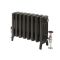 Milano Isabel - Cast Iron Radiator - 4 Column - 357mm Tall - Antique Graphite