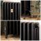 Milano Isabel - Cast Iron Radiator - 4 Column - 660mm Tall - Antique Graphite