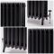Milano Isabel - Cast Iron Radiator - 4 Column - 760mm Tall - Antique Graphite
