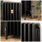 Milano Isabel - Cast Iron Radiator - 4 Column - 760mm Tall - Antique Graphite