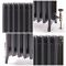 Milano Isabel - Cast Iron Radiator - 4 Column - 660mm Tall - Antique Silver