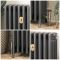 Milano Isabel - Cast Iron Radiator - 4 Column - 660mm Tall - Antique Silver