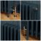 Milano Isabel - Cast Iron Radiator - 4 Column - 760mm Tall - Farrow & Ball Hague Blue
