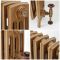 Milano Isabel - Cast Iron Radiator - 4 Column - 357mm Tall - Burnt Gold