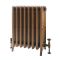 Milano Isabel - Cast Iron Radiator - 4 Column - 760mm Tall - Burnt Gold