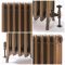 Milano Isabel - Cast Iron Radiator - 4 Column - 760mm Tall - Burnt Gold