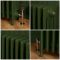 Milano Isabel - Cast Iron Radiator - 4 Column - 660mm Tall - Farrow & Ball Duck Green