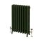 Milano Isabel - Cast Iron Radiator - 4 Column - 760mm Tall - Farrow & Ball Duck Green