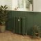 Milano Isabel - Cast Iron Radiator - 4 Column - 760mm Tall - Farrow & Ball Duck Green