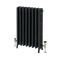 Milano Isabel - Cast Iron Radiator - 4 Column - 760mm Tall - Farrow & Ball Railings Grey