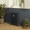 Milano Isabel - Cast Iron Radiator - 4 Column - 760mm Tall - Farrow & Ball Railings Grey