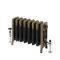 Milano Isabel - Cast Iron Radiator - 4 Column - 357mm Tall - Natural Brass
