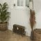 Milano Isabel - Cast Iron Radiator - 4 Column - 357mm Tall - Natural Brass