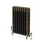 Milano Isabel - Cast Iron Radiator - 4 Column - 660mm Tall - Natural Brass