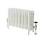 Milano Isabel - Cast Iron Radiator - 4 Column - 357mm Tall - Porcelain White