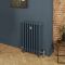 Milano Mercury - Cast Iron Radiator - 4 Column - 960mm Tall - Farrow & Ball Hague Blue
