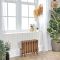 Milano Mercury - Cast Iron Radiator - 4 Column - 560mm Tall - Burnt Gold