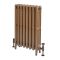 Milano Mercury - Cast Iron Radiator - 4 Column - 760mm Tall - Burnt Gold