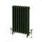 Milano Mercury - Cast Iron Radiator - 4 Column - 560mm Tall - Farrow & Ball Duck Green