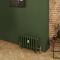 Milano Mercury - Cast Iron Radiator - 4 Column - 560mm Tall - Farrow & Ball Duck Green