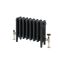 Milano Mercury - Cast Iron Radiator - 4 Column - 360mm Tall - Farrow & Ball Railings Grey