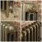 Milano Mercury - Cast Iron Radiator - 4 Column - 560mm Tall - Natural Brass