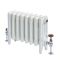 Milano Mercury - Cast Iron Radiator - 4 Column - 560mm Tall - Porcelain White