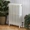 Milano Mercury - Cast Iron Radiator - 4 Column - 760mm Tall - Porcelain White