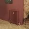 Milano Mercury - Cast Iron Radiator - 4 Column - 760mm Tall - Farrow & Ball Eating Room Red