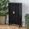 Milano Mercury - Cast Iron Radiator - 4 Column - 760mm Tall - Slate Black