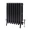 Milano Isabel - Cast Iron Radiator - 6 Column - 660mm Tall - Antique Graphite