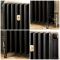 Milano Isabel - Cast Iron Radiator - 6 Column - 660mm Tall - Antique Graphite