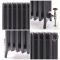Milano Isabel - Cast Iron Radiator - 6 Column - 660mm Tall - Antique Silver