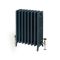 Milano Isabel - Cast Iron Radiator - 6 Column - 660mm Tall - Farrow & Ball Hague Blue