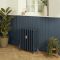 Milano Isabel - Cast Iron Radiator - 6 Column - 660mm Tall - Farrow & Ball Hague Blue