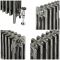 Milano Mercury - Cast Iron Radiator - 4 Column - 960mm Tall - Full Polish