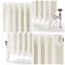 Milano Isabel - Cast Iron Radiator - 6 Column - 660mm Tall - Porcelain White