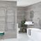 Milano Neva - Dual Fuel Chrome Heated Towel Rail - Choice of Size