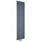 Milano Skye - Anthracite Aluminium Vertical Designer Radiator (Single Panel) - Choice of Size